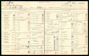 WPA household census for 226 East 79th Street, Los Angeles County
