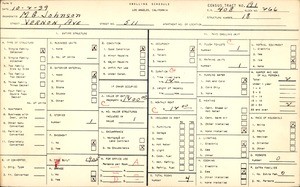 WPA household census for 511 VERNON AVE, Los Angeles County