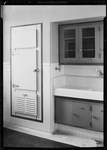 County Hospital installations, Seagar Refrigerator Co., Los Angeles, CA, 1933