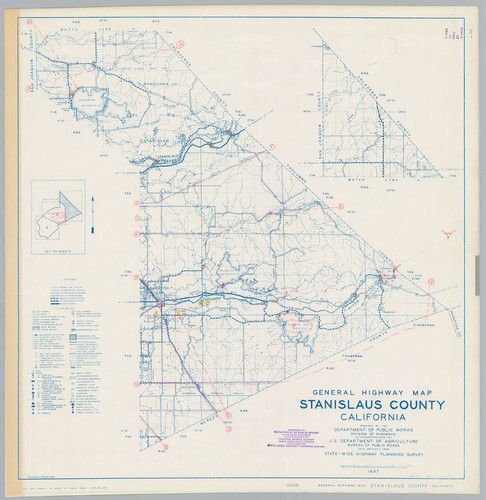General Highway Map, Stanislaus County, Calif. Sheet 1