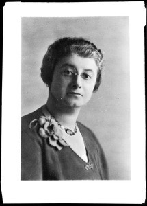Portrait of Mrs. Florine H. Wolfstein