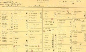 WPA household census for 2639 WORKMAN, Los Angeles