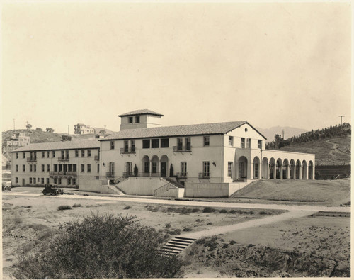 Bertha Harton Orr Hall - West faade, after construction