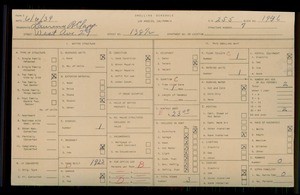 WPA household census for 138 1/2 W AVENUE 29, Los Angeles
