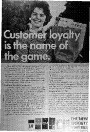 Customer loyalty is the name of the game