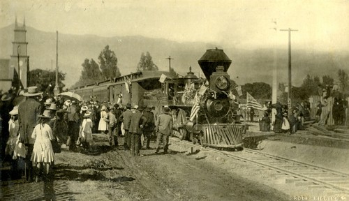 First Train in Santa Barbara