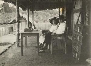 M. and Mrs Galley, in Gabon