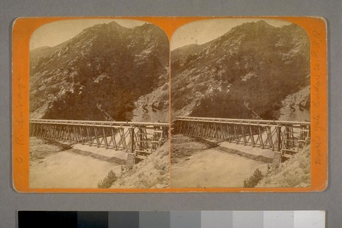 Devil's Gate Bridge [Utah]. Union Pacific Series