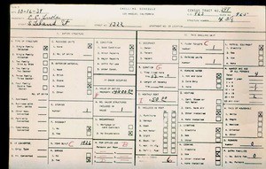 WPA household census for 1322 S LELAND, Los Angeles County