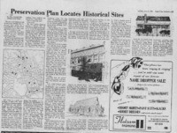 Preservation plan locates historical sites
