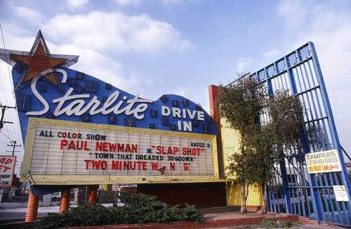 Starlite drive-in theater