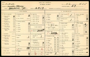 WPA household census for 2819 BELLEVUE AVE, Los Angeles