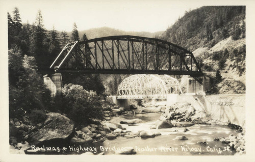 Feather River Highway bridges