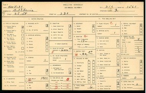 WPA household census for 230 25TH STREET, Los Angeles