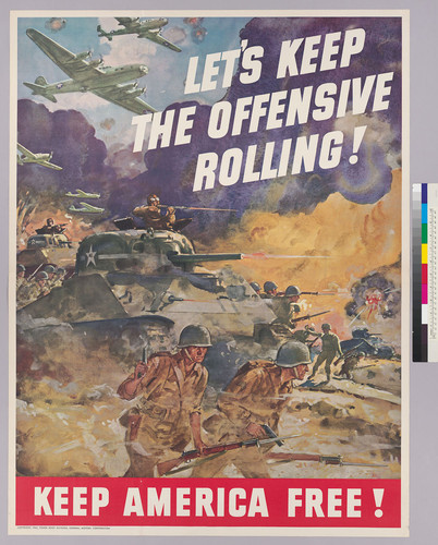Let's keep the offensive rolling!: Keep America Free!