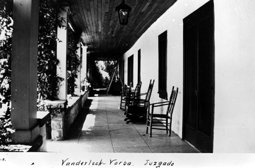 Vanderleck-Yorba Juzgado adobe in Capistrano Village
