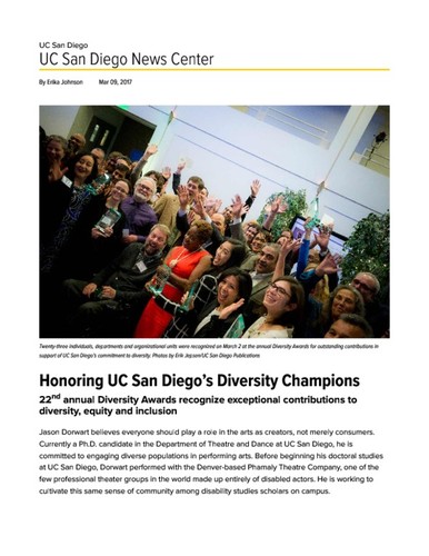 Honoring UC San Diego’s Diversity Champions