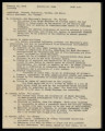 Minutes from the Heart Mountain Block Chairmen meeting, January 23, 1943