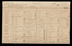 WPA household census for 236 N PACIFIC AVE, Los Angeles County