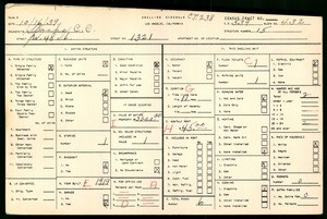 WPA household census for 1321 W 48TH ST, Los Angeles County