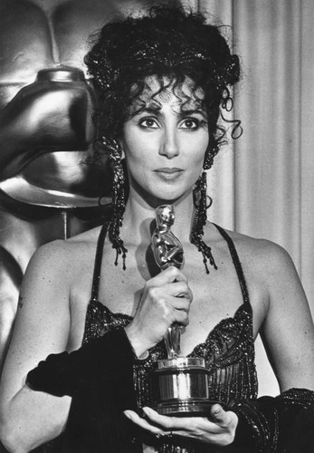 Cher wins Academy Award