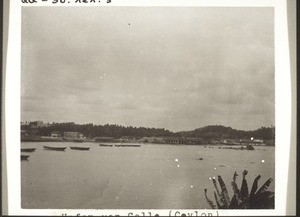 Hafen von Galle.(Ceylon)