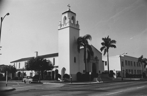 Saint Anne Roman Catholic Church on 109 Borchard in 1965