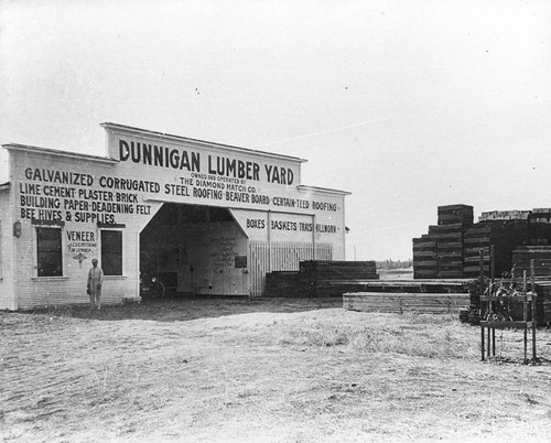 Diamond Match, Dunnigan, Lumberyard