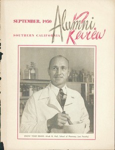 Southern California alumni review, vol. 32, no. 1 (1950 Sept.)