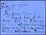 Lady Margaret Sackville letter to Dallas Kenmare, 1946 December 4