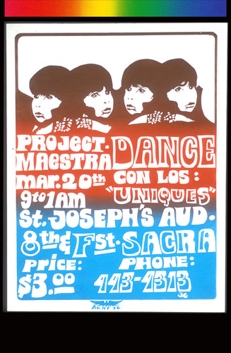 Project Maestra Dance, Announcement Poster for