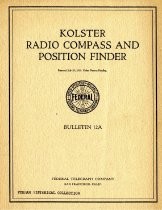 Kolster Radio Compass and Position Finder, 1919, and 8 x 10 photo