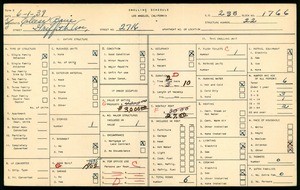 WPA household census for 2716 GRIFFITH AVE, Los Angeles