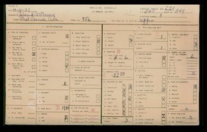 WPA household census for 956 W VERNON, Los Angeles County