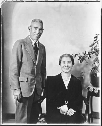 Toichiro Kawai and Hama Ishiwatari, circa 1935