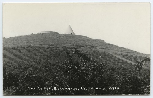 The tepee, Escondido, California