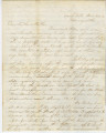 Letter from John Sell to His Parents, 1862 February 16