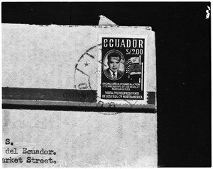 Nixon stamp, 1958