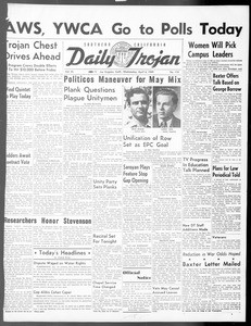 Daily Trojan, Vol. 40, No. 114, April 06, 1949