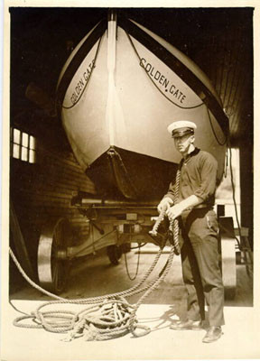 [Carl Jacobson of the Golden Gate Life Saving Station]