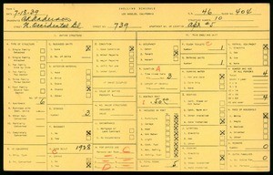 WPA household census for 739 N OCCIDENTAL BLVD, Los Angeles