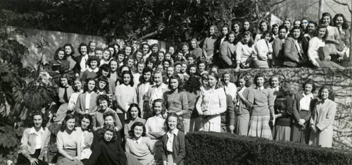 Scripps College freshman class, 1946