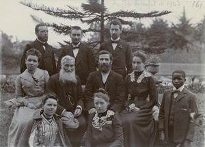 PEMS missionaries, "the old generation" together with their younger colleagues, Cape Town, 1903