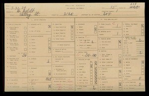 WPA household census for 2120 VALLEY ST, Los Angeles