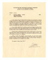Letter from J. G. Miller, Captain A.G.D., Assistant Adjutant General, to Kiyoshi Uyekawa, 1942