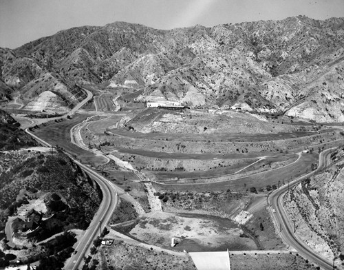 1950s - Aerial View of DeBell Golf Course Site