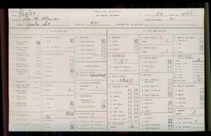 WPA household census for 971 YALE, Los Angeles
