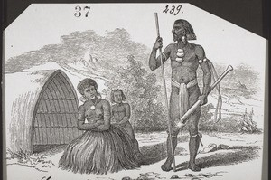 Eingeborene v. d. Insel Tanna