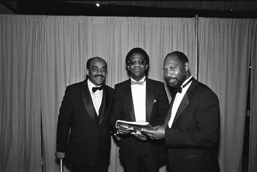 Three Men at the Grammys, Los Angeles, 1983