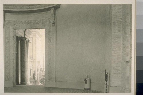 ["Niche of Ceres," Court of Four Seasons (Henry Bacon, architect), looking into Court of Palms.]
